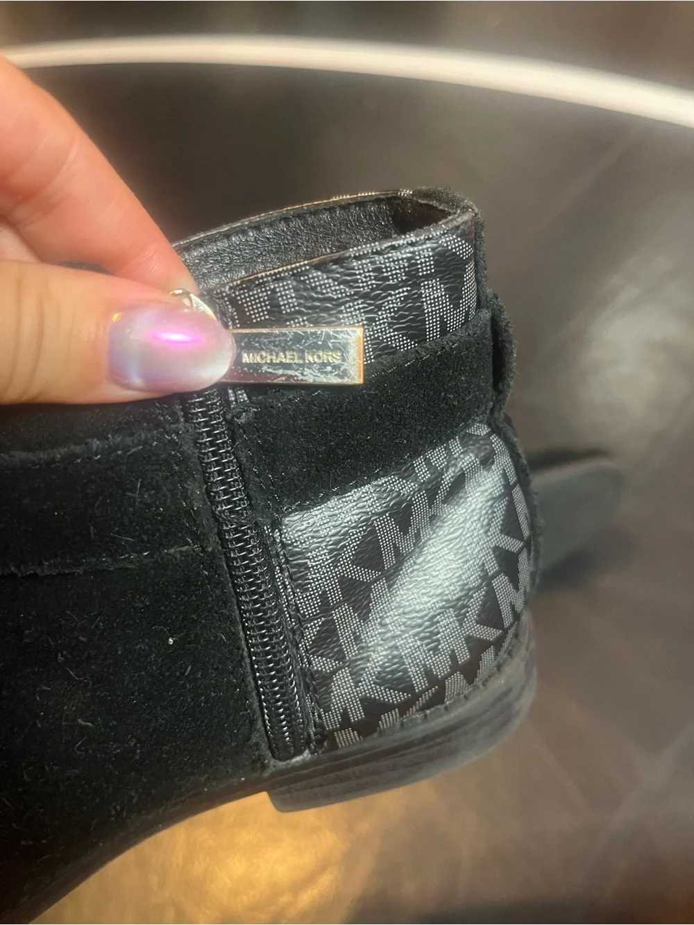 Michael Kors Little Girls Tall Fashion Boots Size 1.5 / 2